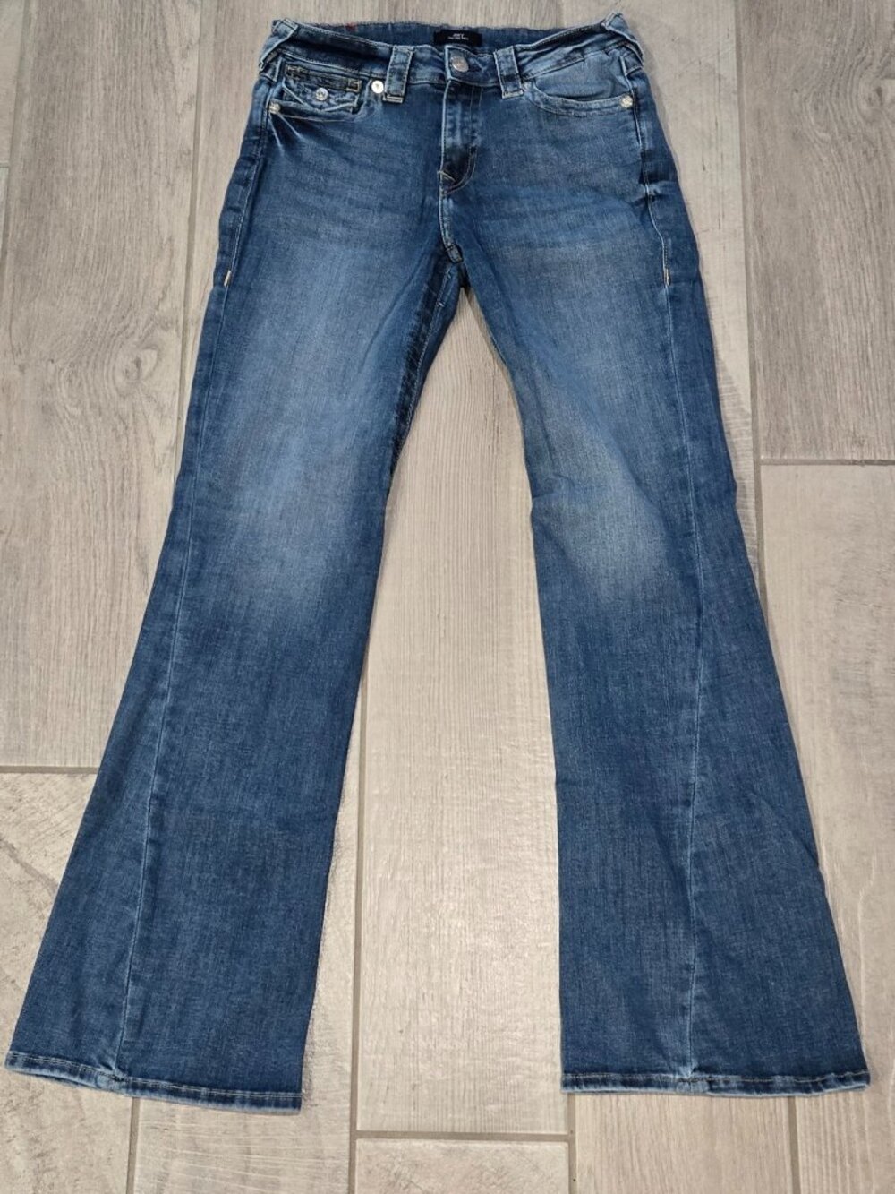 rue Religion Joey Mid‑Rise Flare Women’s Jeans – Size 30